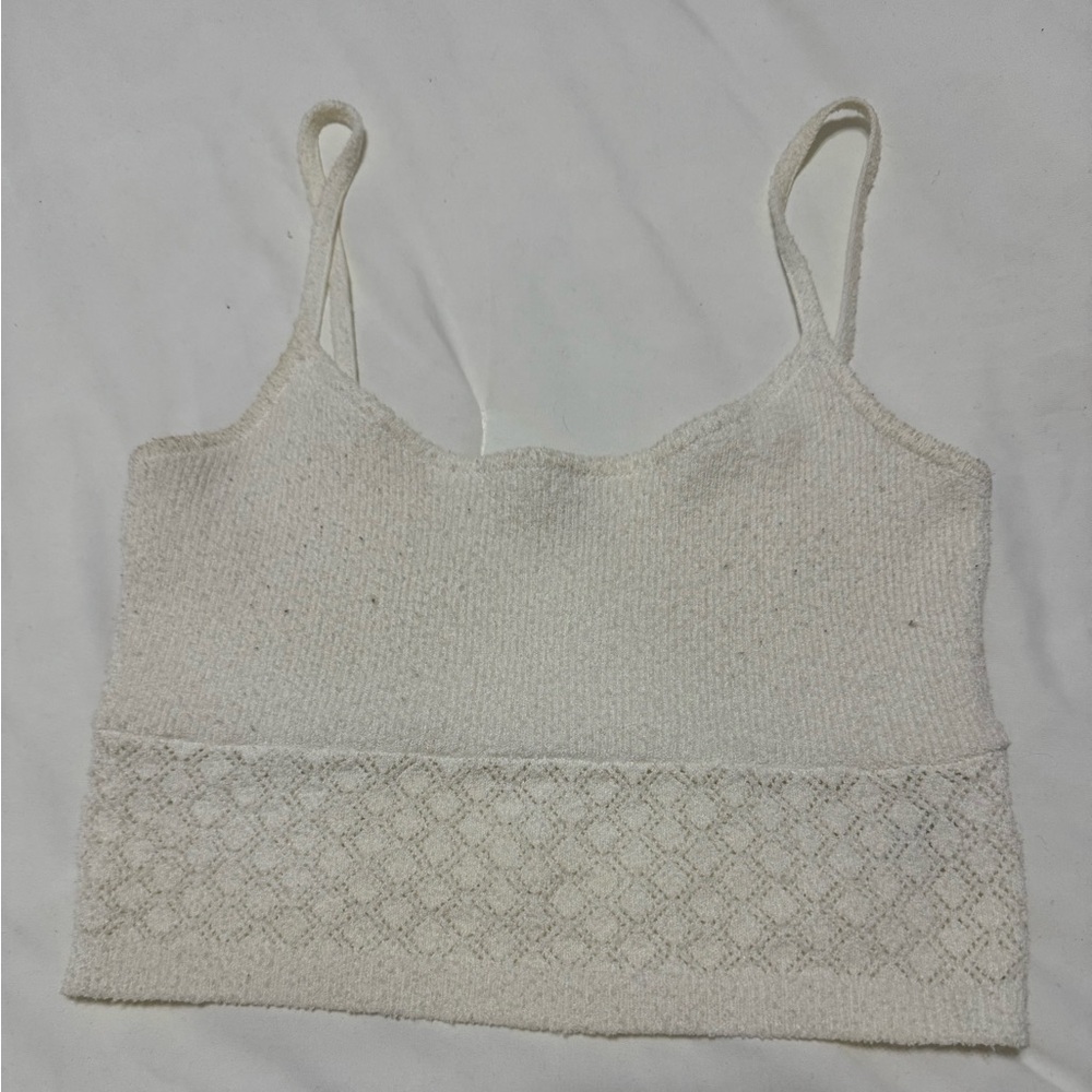 PacSun Cropped Knit Tank
